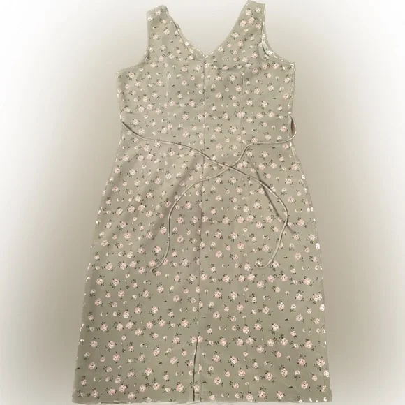 Northern Reflections Green Floral Dress - Picture 2 of 4